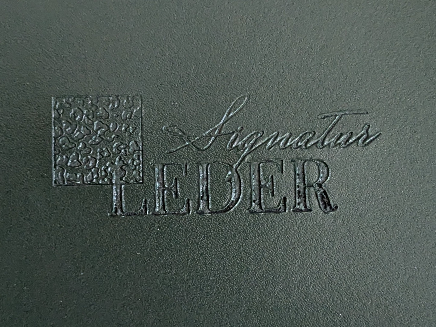 Echtleder Schreibtischunterlage Beschichtet