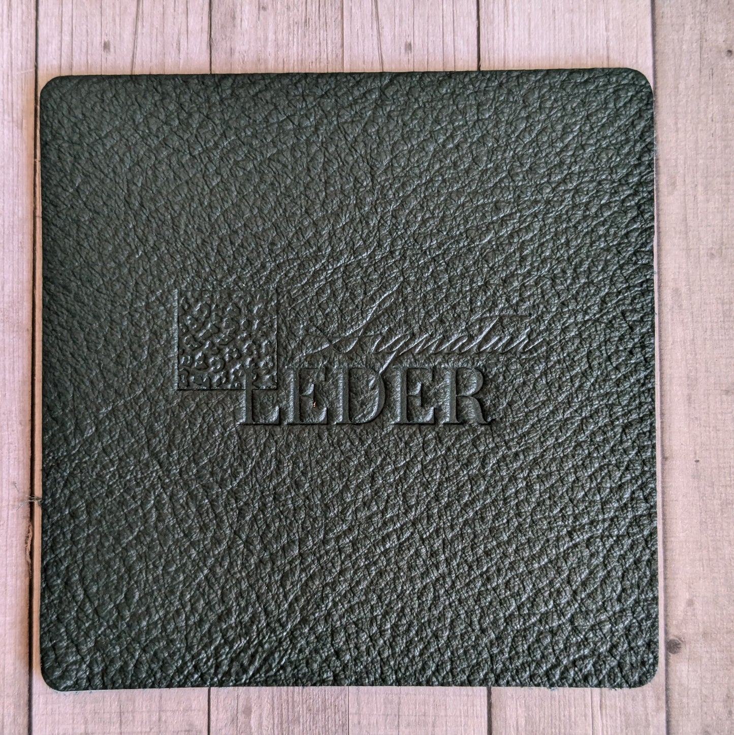 Glasuntersetzer Natur Eckig 4-er Set