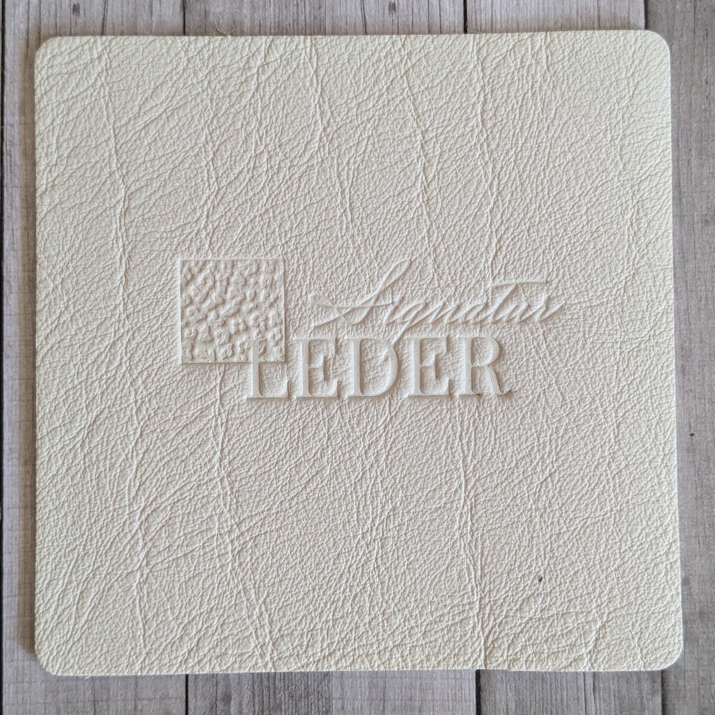 Glasuntersetzer Natur Eckig 4-er Set